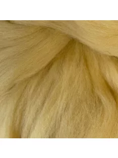 Színezett juhgyapjú 100g - krém 21