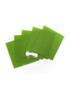 Méhviasz zöld 12x10cm