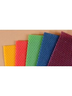 Méhviasz készlet 5 színből 12x10cm