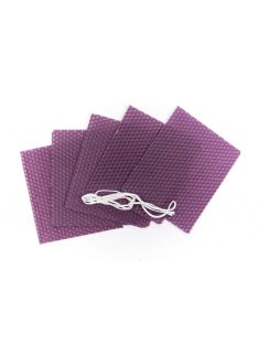 Méhviasz lila 12x10cm