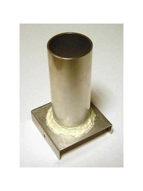 Gyertyaöntő lemezforma - henger átmérője 46x120 mm