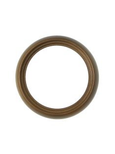 9 cm-es kerek barna keret