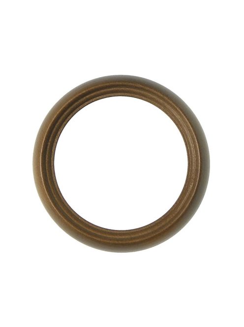 9 cm-es kerek barna keret