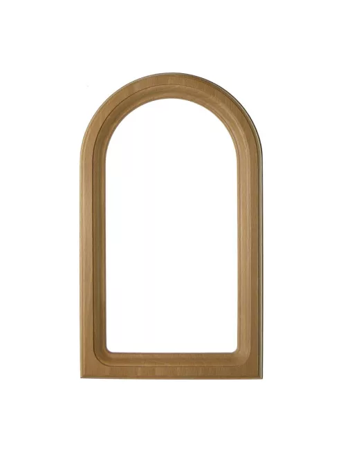 Natural lacquered window frame 10,5x20cm