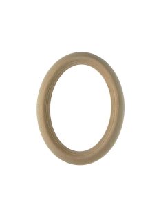 Ovális keret natúr 7x10cm