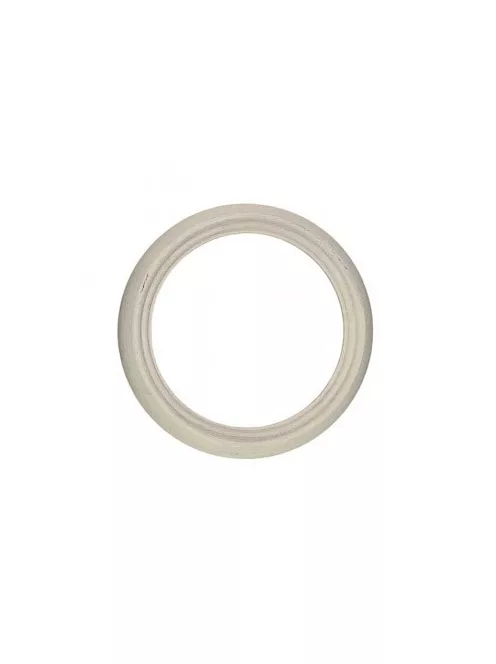 Kerek keret fehér 9cm