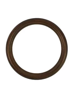 Kerek keret sötétbarna 14cm