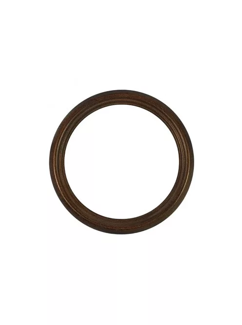 Kerek keret sötétbarna 14cm