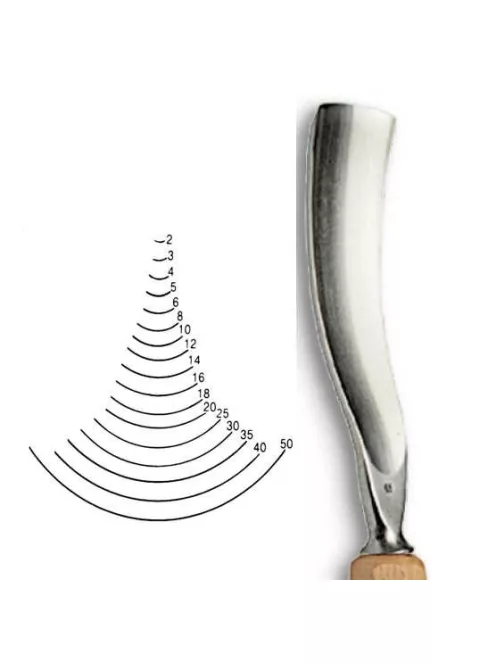 véső Stubai U-shaped bent 5516 – width 4mm