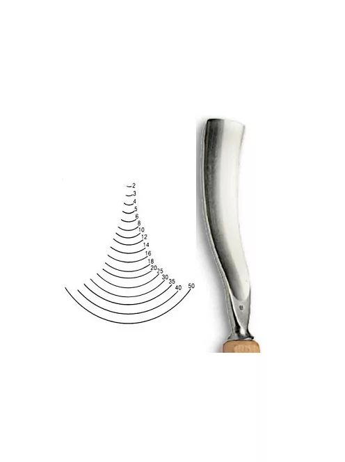 véső Stubai U-shaped bent 5516 – width 8mm