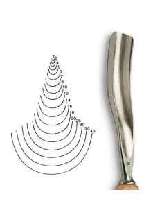 Vésõ Stubai éles U hajlított 5520 – szélesség 2mm