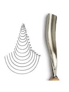 Vésõ Stubai éles U hajlított 5520 – szélesség 10mm