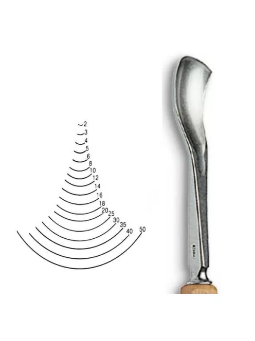 Vésõ Stubai nagy kanalú 5528 – szélesség 3mm