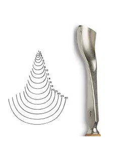 Vésõ Stubai éles kanalú U 5532 – szélesség 6mm