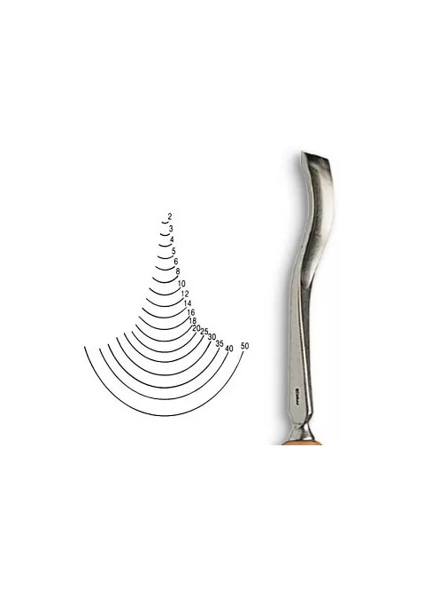 Vésõ Stubai U-alakú kúpos 5538 – szélesség 12mm