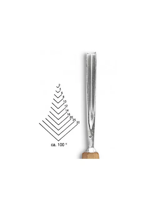 Vésõ Stubai V-alakú 100° 5545 – szélesség 20mm