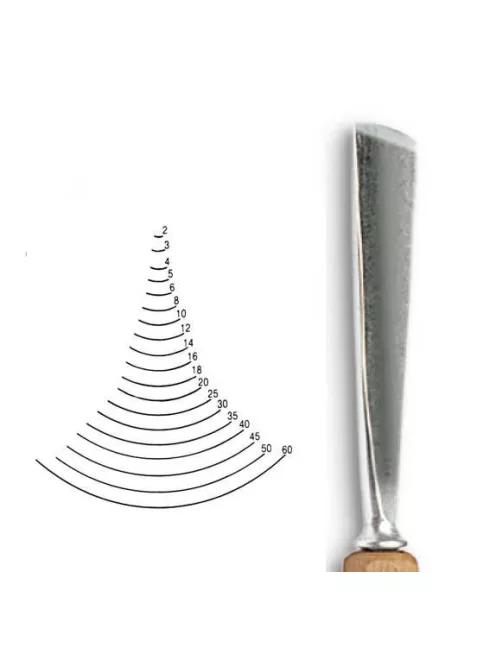 Vésõ Stubai finom U kúpos 5556 – szélesség 4mm