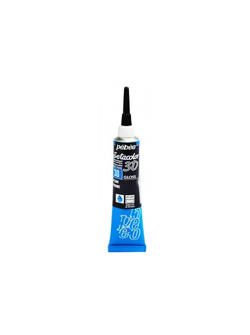 Setacolor 3D kontúr textilhez 20ml - fekete