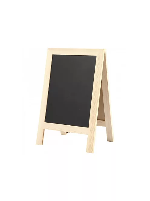 Double-sided black table easel 30x19cm