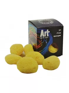 Natural sea sponge small 4-5cm, set of 10 pcs