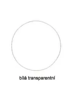 Nyomdafesték 130ml - fehér átlátszó