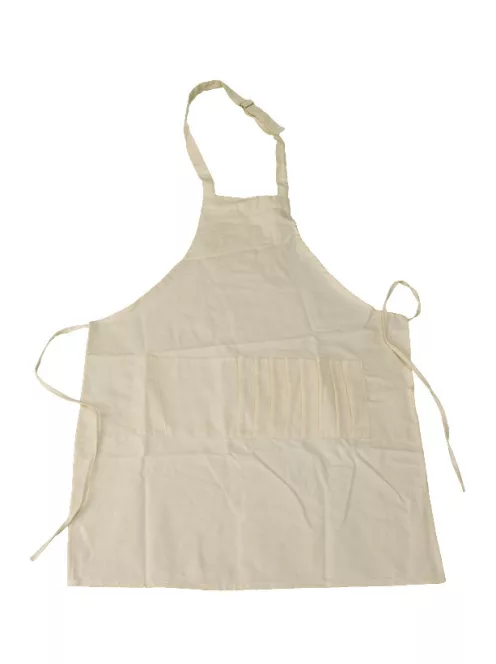 Festőkötény természetes nagy