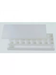 Sealable plastic palette 28x13cm