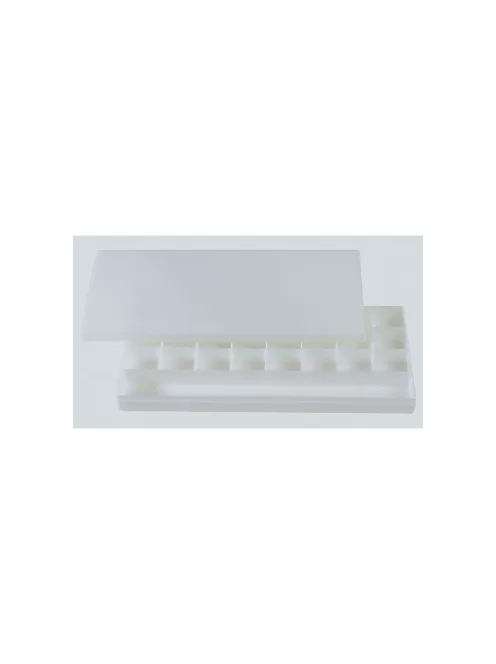 Sealable plastic palette 28x13cm