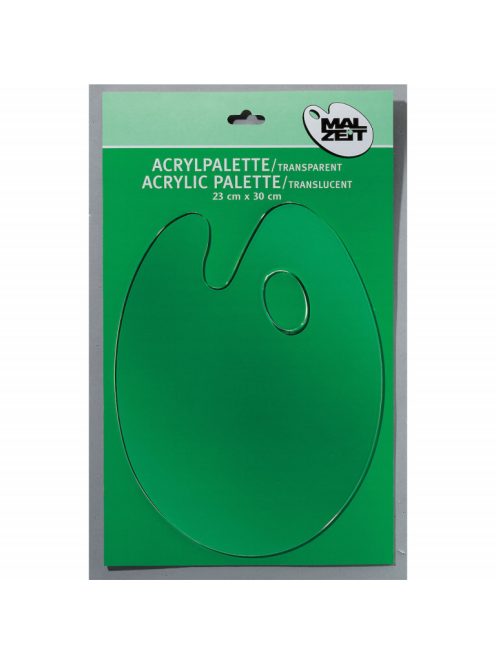 Műanyag paletta átlátszó kicsi 23x30 cm