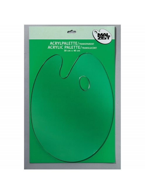 Műanyag paletta átlátszó nagy 30x40 cm
