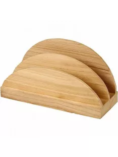 Wooden napkin stand