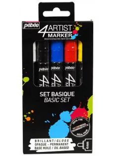 Olaj marker szett 4artist 5 db - 4mm hegy
