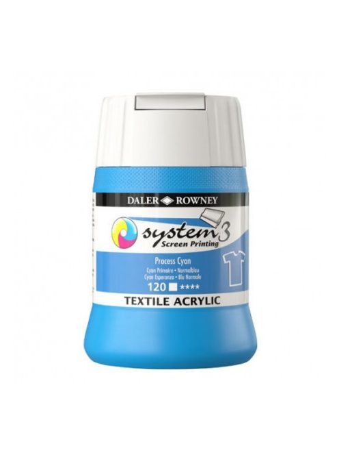 Textil szitanyomó festék System3 – 120 Process Cyan