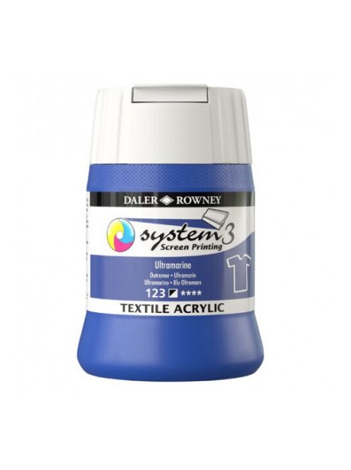 Textil szitanyomó festék System3 – 123 Ultramarine