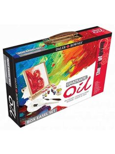 Olajfesték készlet 6x38ml dobozban, állvánnyal