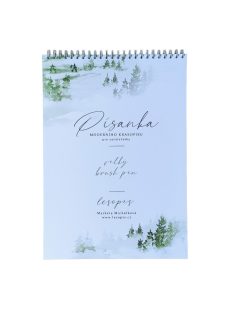 Nagyméretű ecsettollhoz való írólap