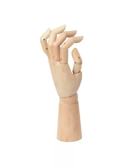 Modell bal kéz 30cm - férfi