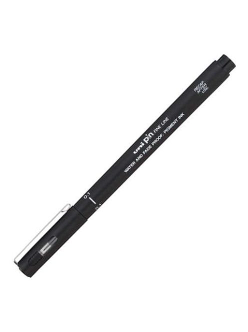 Fekete betét Uni Pin 200 – 0,03 mm