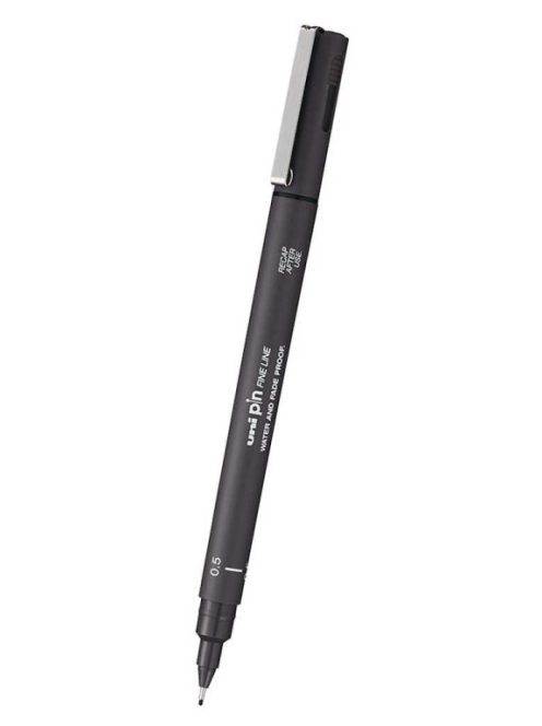 Sötétszürke bélés Uni Pin 0.5mm