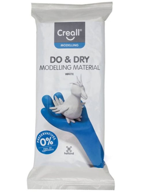 modellezőgyurma Creall Do & Dry fehér 1 kg