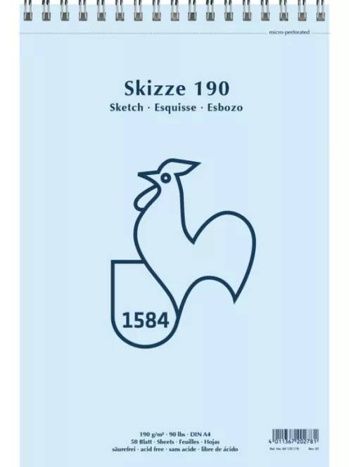 Vázlattömb Hahnemühle 190 Sketch A4