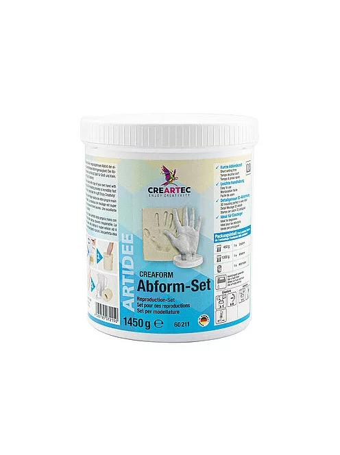 Casting set Creaform hand 1450g