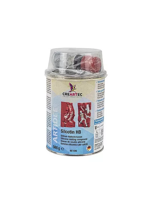 Heat-resistant casting silicone for mould making Silcotin 500g