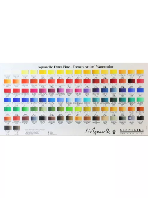 akvarell paint Sennelier 10ml – 843 türkiz zöld