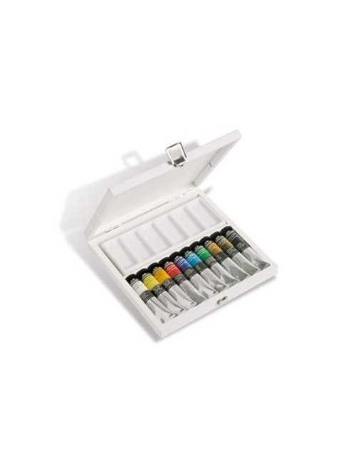Sennelier olajfesték készlet 10x21ml fadobozban
