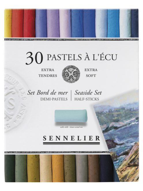 Sennelier száraz pasztellkréta készlet 30 félmarina