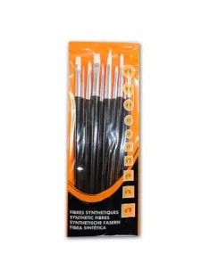 Set of 10 Loisirs brushes