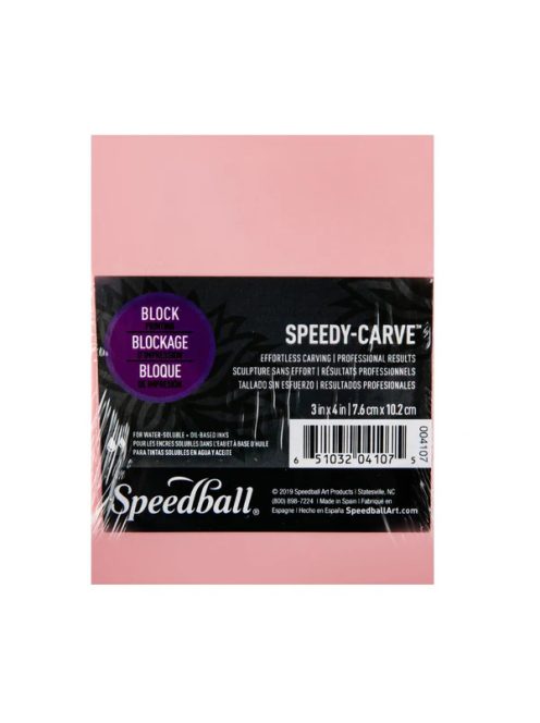 Linóleumvágó jegyzettömb Speedball 7.5x10cm Speedy-carve