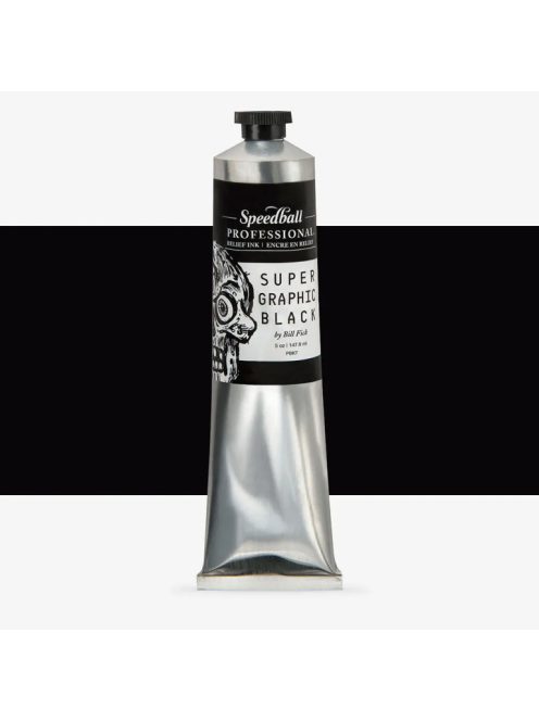 Professzionális Speedball Nyomdafesték 150ml Szupergrafikus Fekete