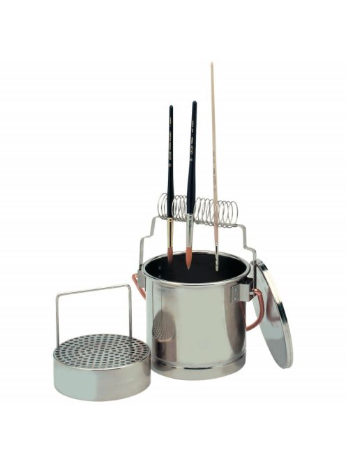 Nagy vödör kefék mosásához